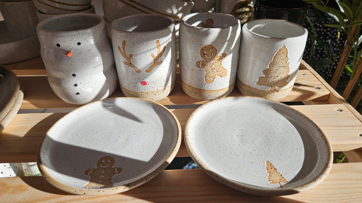 Gingerbread man mug